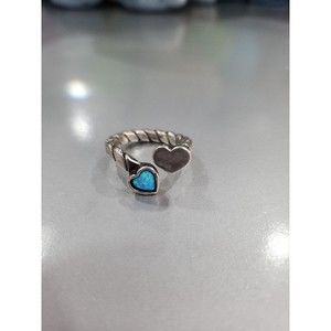 Two Hearts Entwined Ring